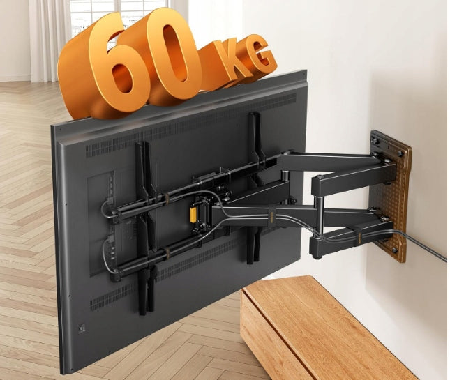 Wall mount for TVs Perlegear 32-85 to 60 kg rotating PGLF6 Brand Perlegear