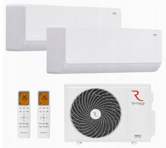 Wall-mounted air conditioner Rotenso Roni 5,2 kW multisplit 2x 2,6kW R18