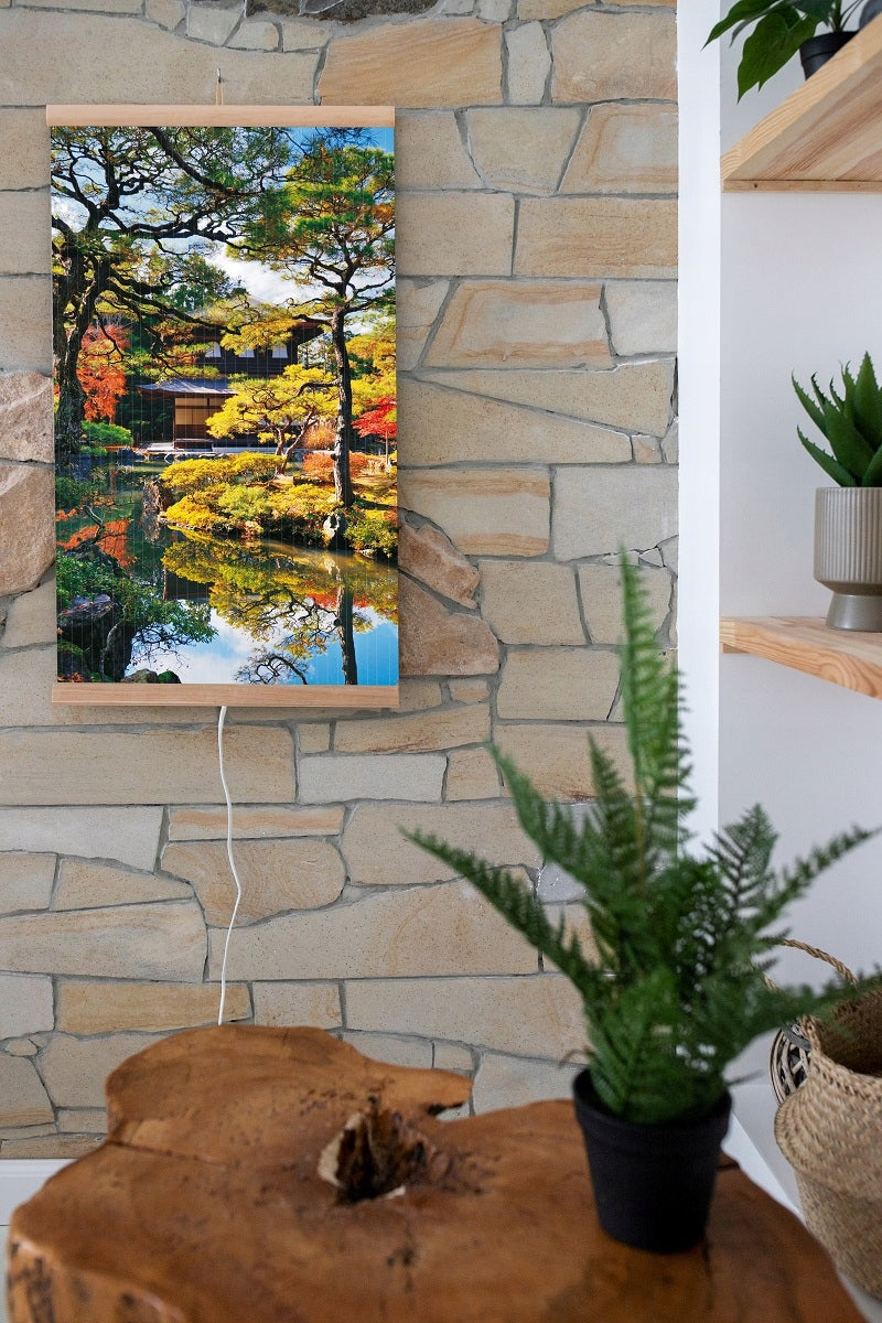 Wall-mounted infrared heater TRIO pattern: GARDEN WITH POWER REGULATOR Packaging status original