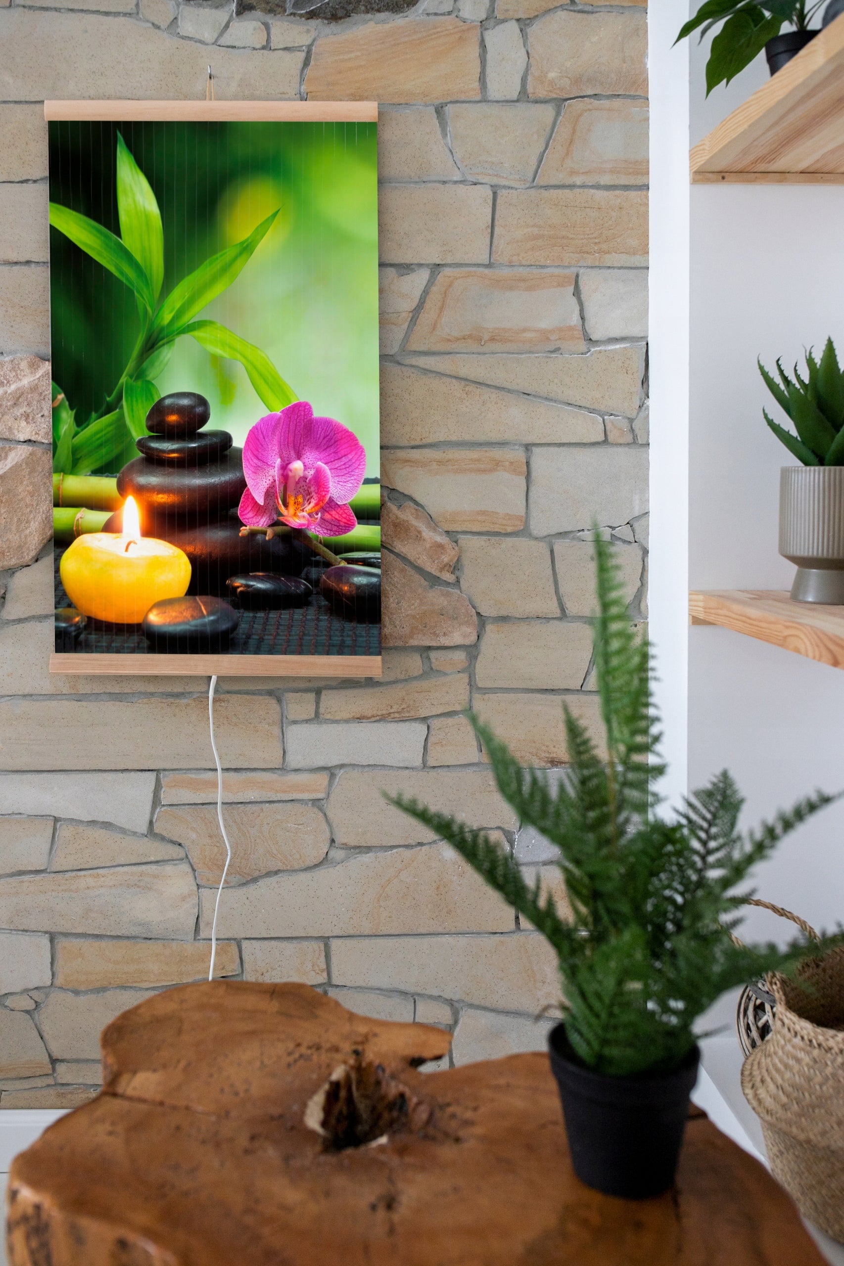 Wall-mounted infrared heater TRIO pattern: HARMONY WITHOUT REGULATOR Packaging status original