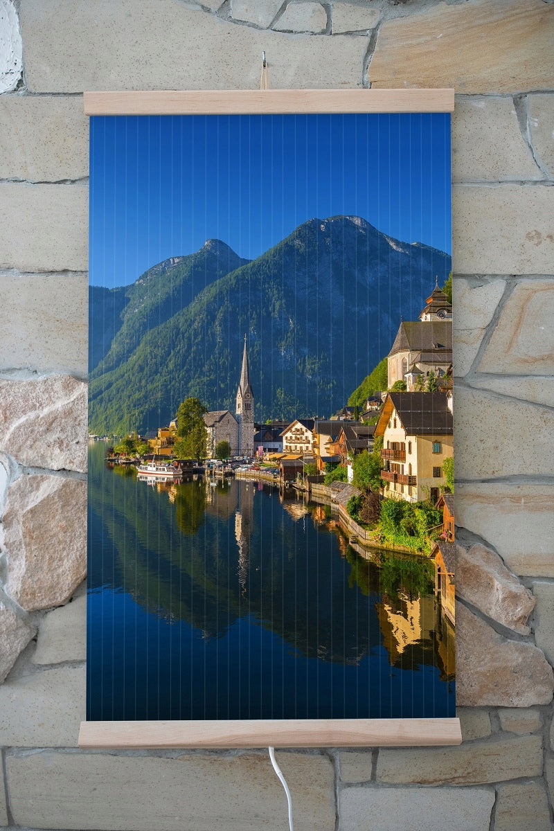 Wall-mounted infrared heater TRIO pattern: VILLAGE WITH POWER REGULATOR Manufacturer code 700558