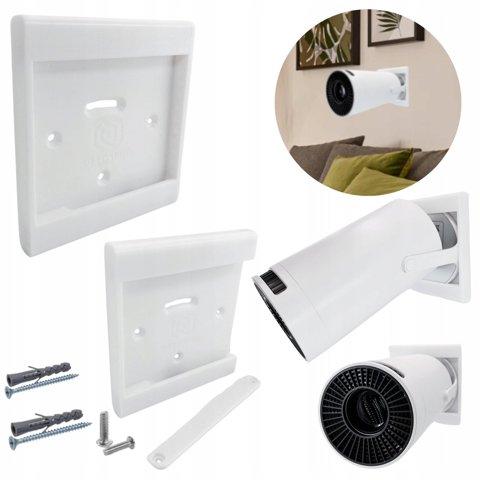 Wall or Ceiling Mount for Zenwire R1 Projector SOLID EASY INSTALLATION
