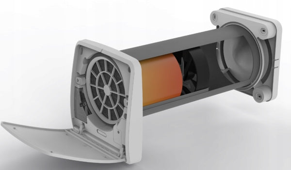 Wall recuperator AIRDOT EASY 60m3/h 160mm Harmann + remote control Kind heat recovery ventilator