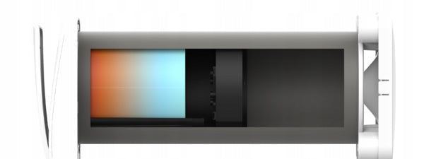 Wall recuperator AIRDOT EASY 60m3/h 160mm Harmann + remote control Range of energy efficiency classes A+ - G