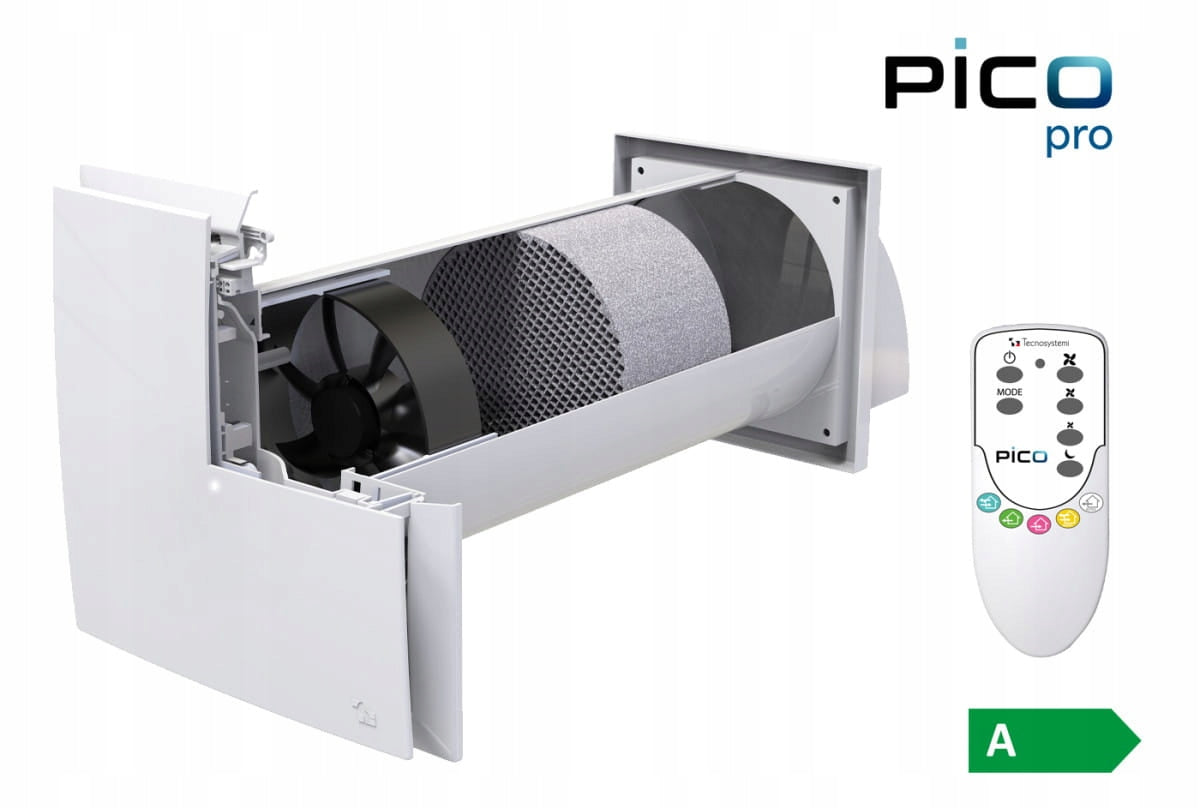Wall recuperator PICO PRO 30 m3/h Packaging status original