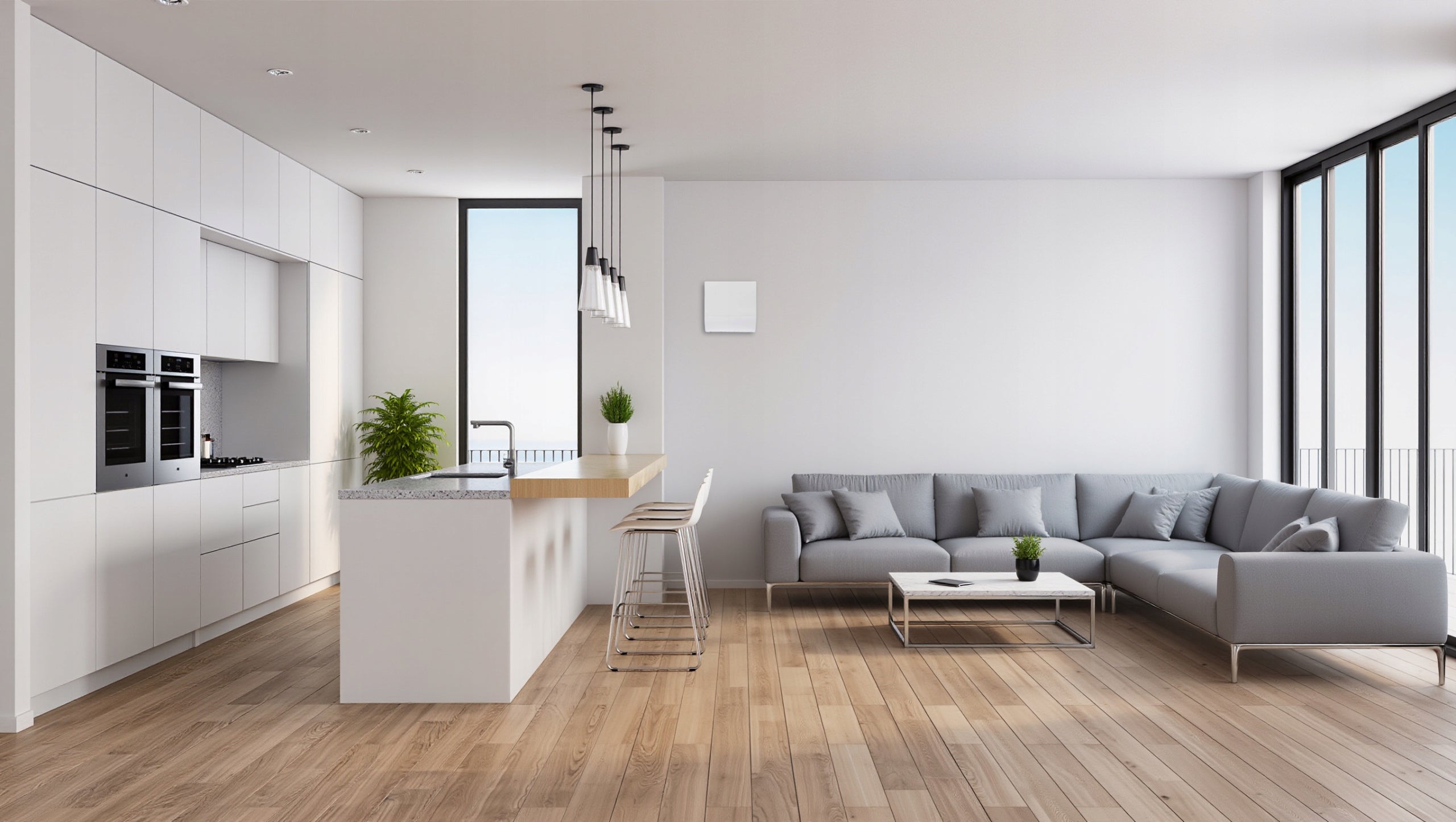 Wall recuperator PULSAR 100 quiet, efficient,100 mm, remote control,moisture sensor Kind heat recovery ventilator