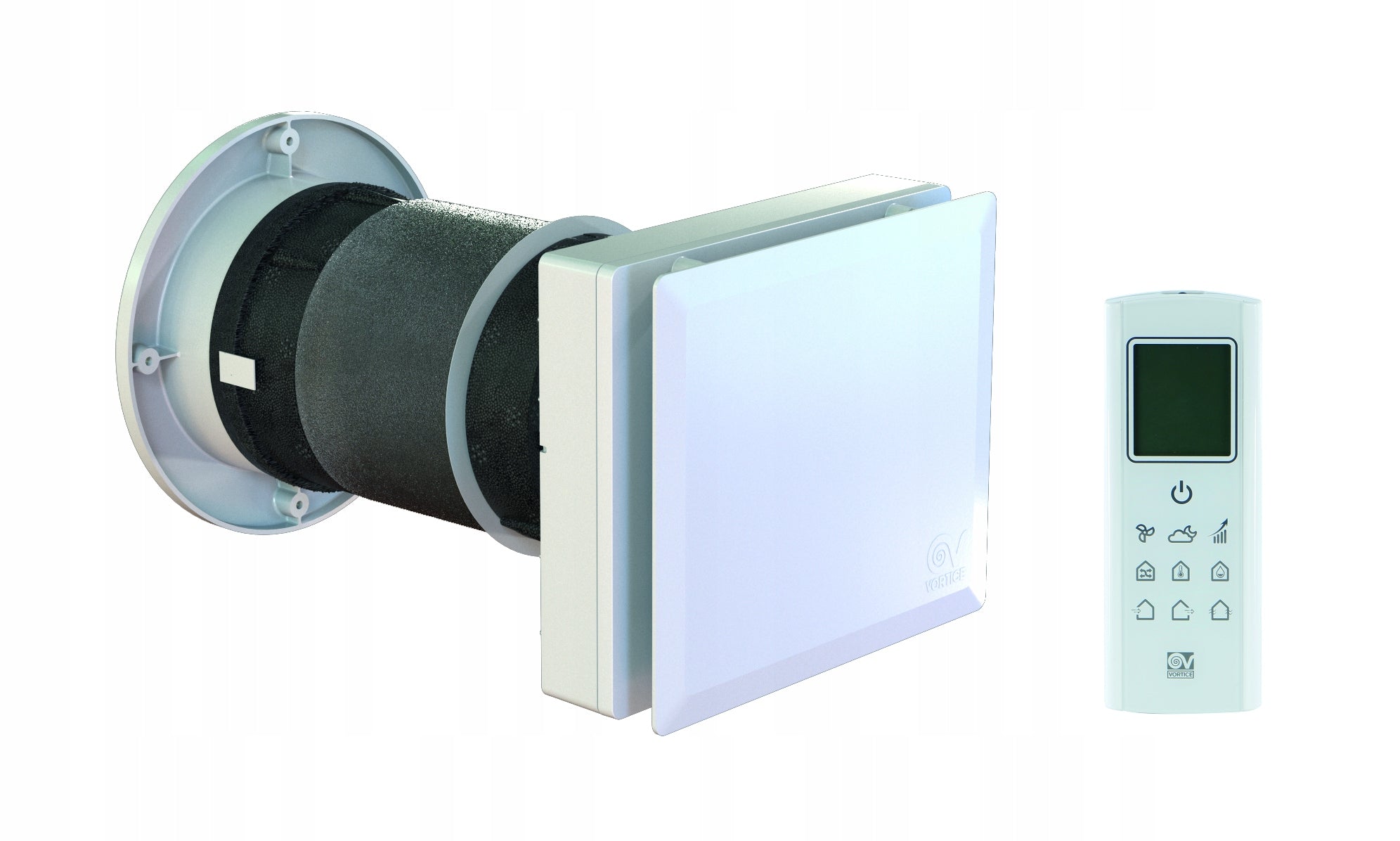Wall recuperator VORT HRW 60 MONO EVO MOISTURE SENSOR MADE IN ITALY Packaging status original