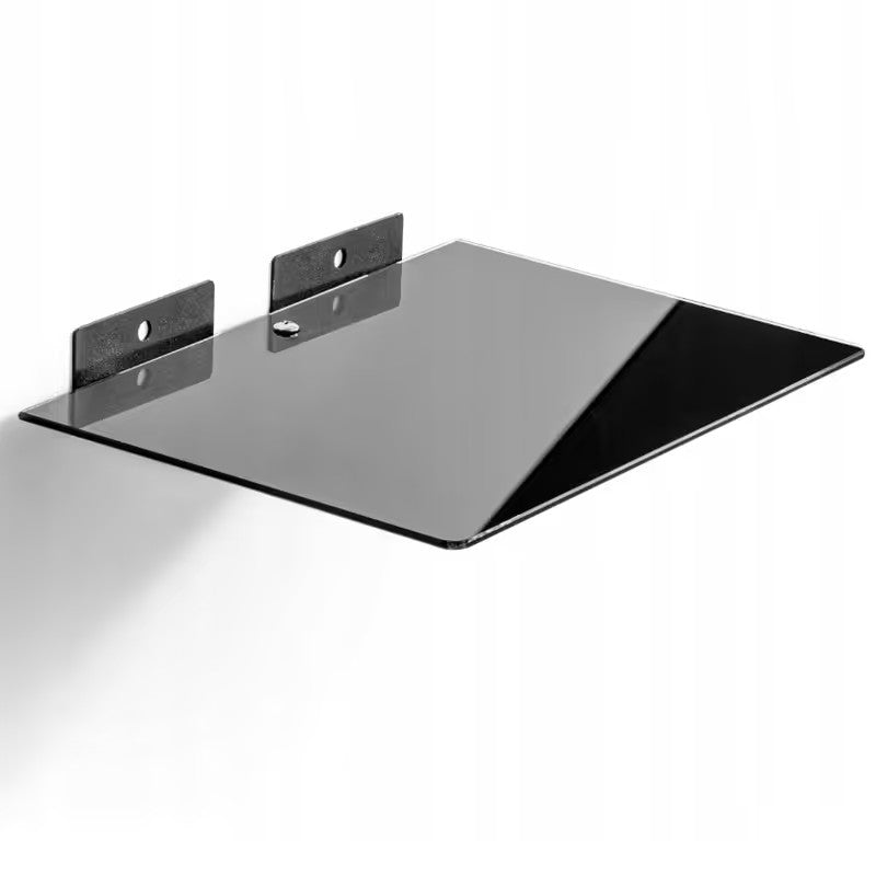 Wall shelf RTV glass for decoder DVD console recorder 10 kg 20x28cm Manufacturer code 5904094222667