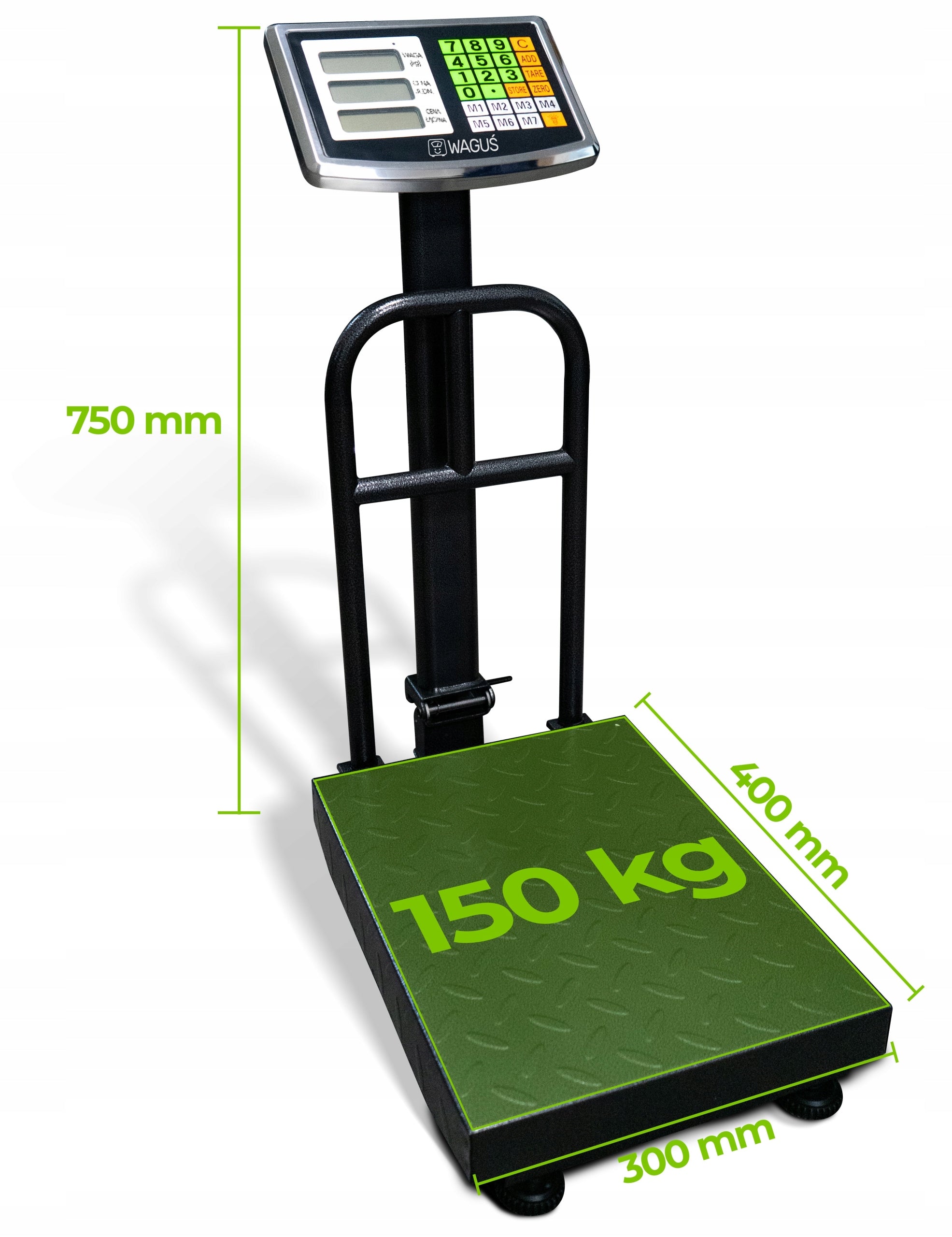 Warehouse Scale Electronic Shop LCD 150kg Strong Platform Commodity Packaging status original