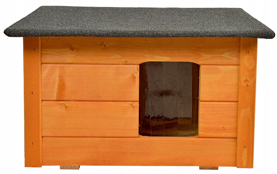 Warmed Buda Dog Booth Wooden Whole Folded Packaging status original