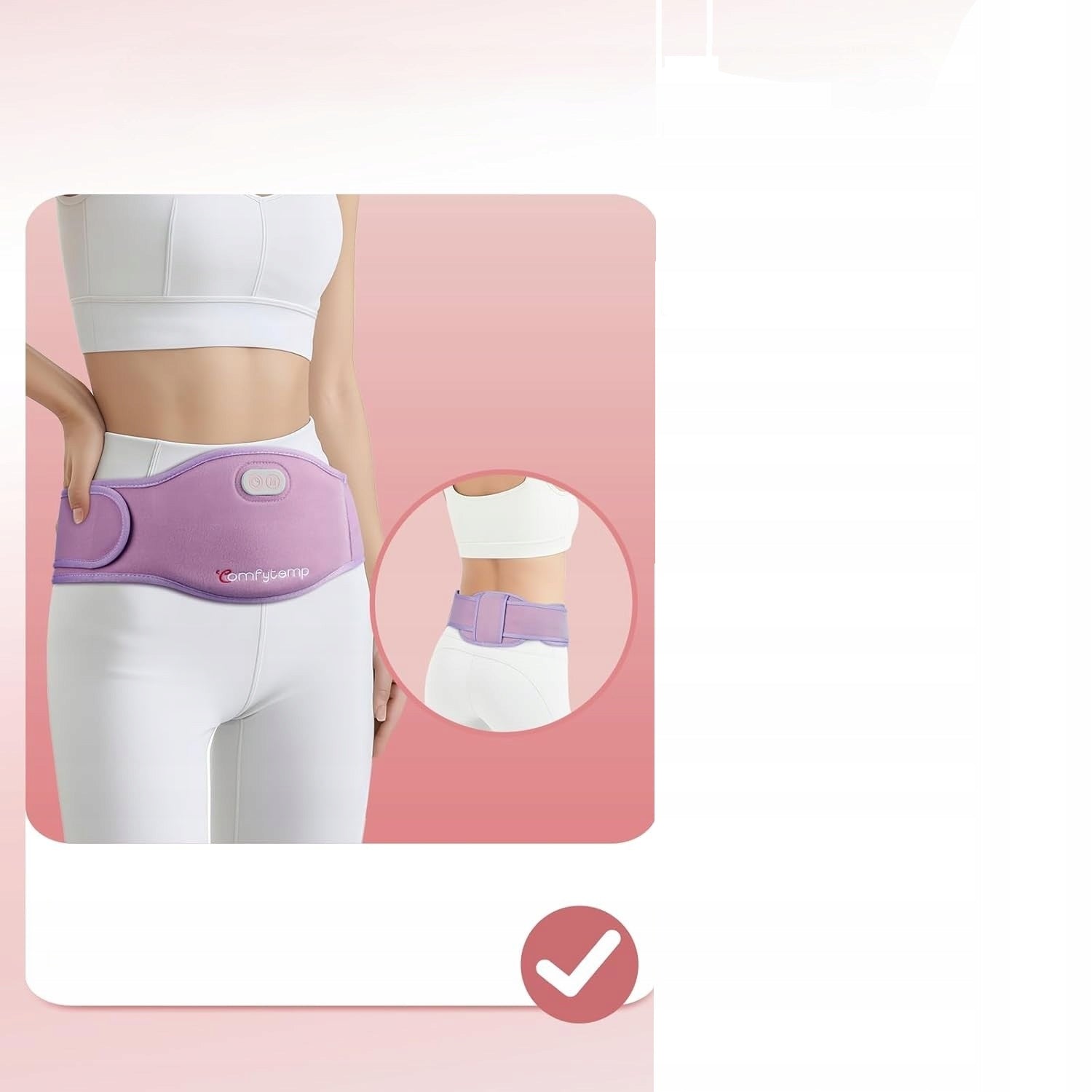 Warming Electric Belt For Women For Menstrual Pain Packaging status original