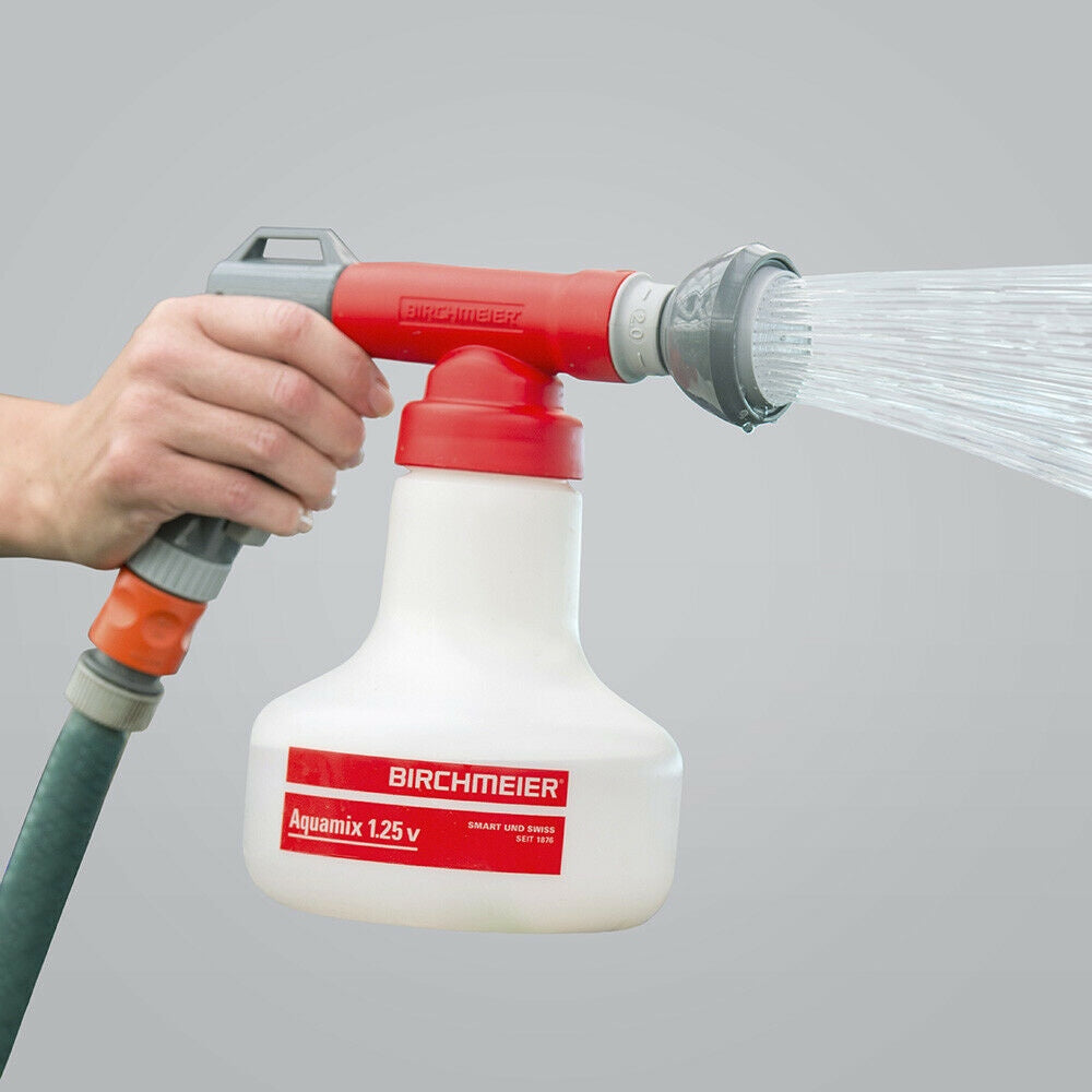 Washer dispenser, fertilizer mixer different concentrations, sprayer 1,25L Maximum pressure 5 bar