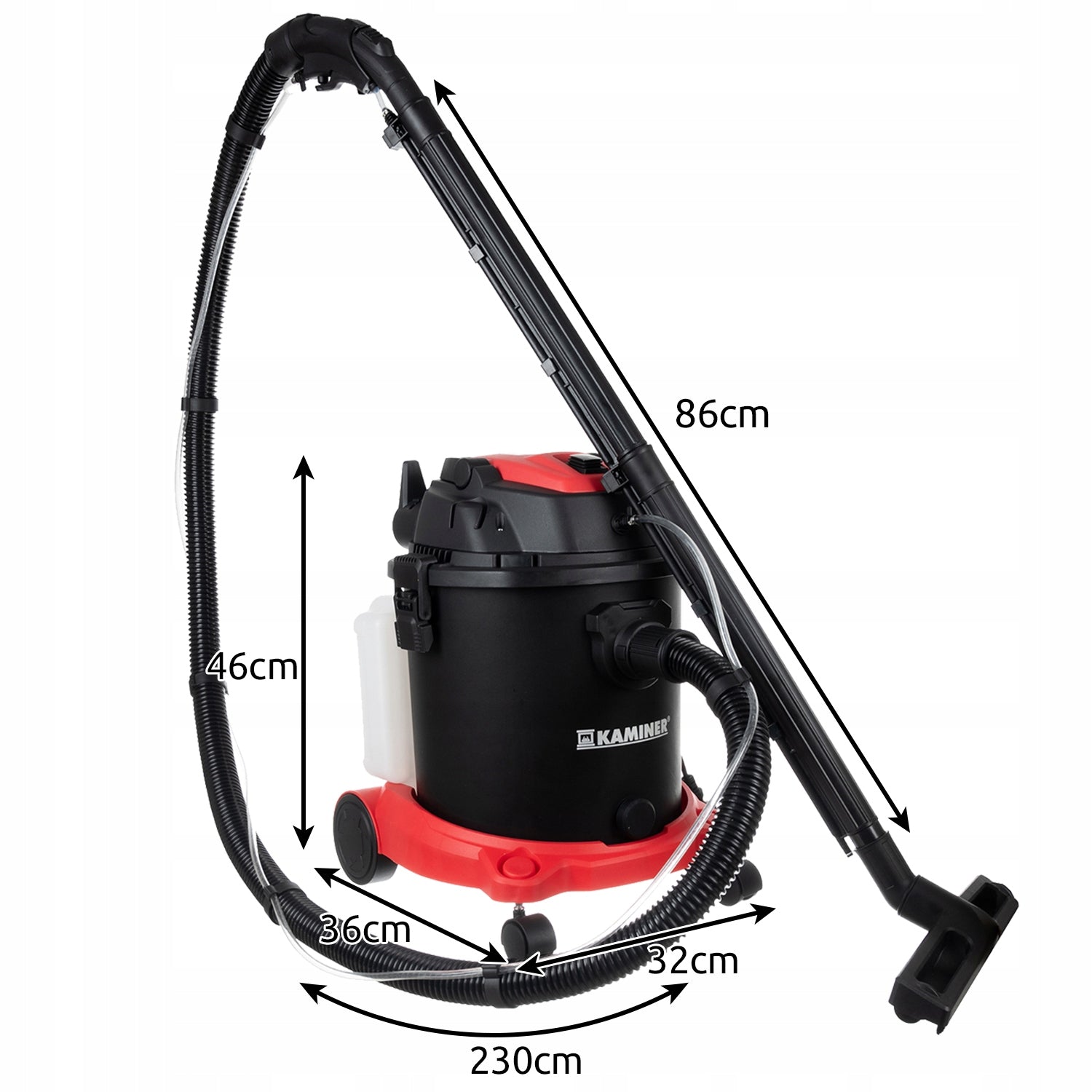 Washing Vacuum Cleaner for Carpet Upholstery Industrial Suction Cup Strong Set 20l Manufacturer code 23918