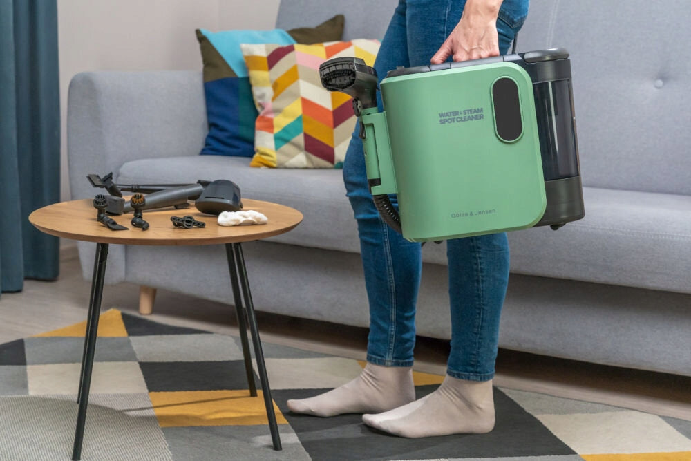 Washing vacuum cleaner GÖTZE & JENSEN SpotClean CSC600 Dominant color green