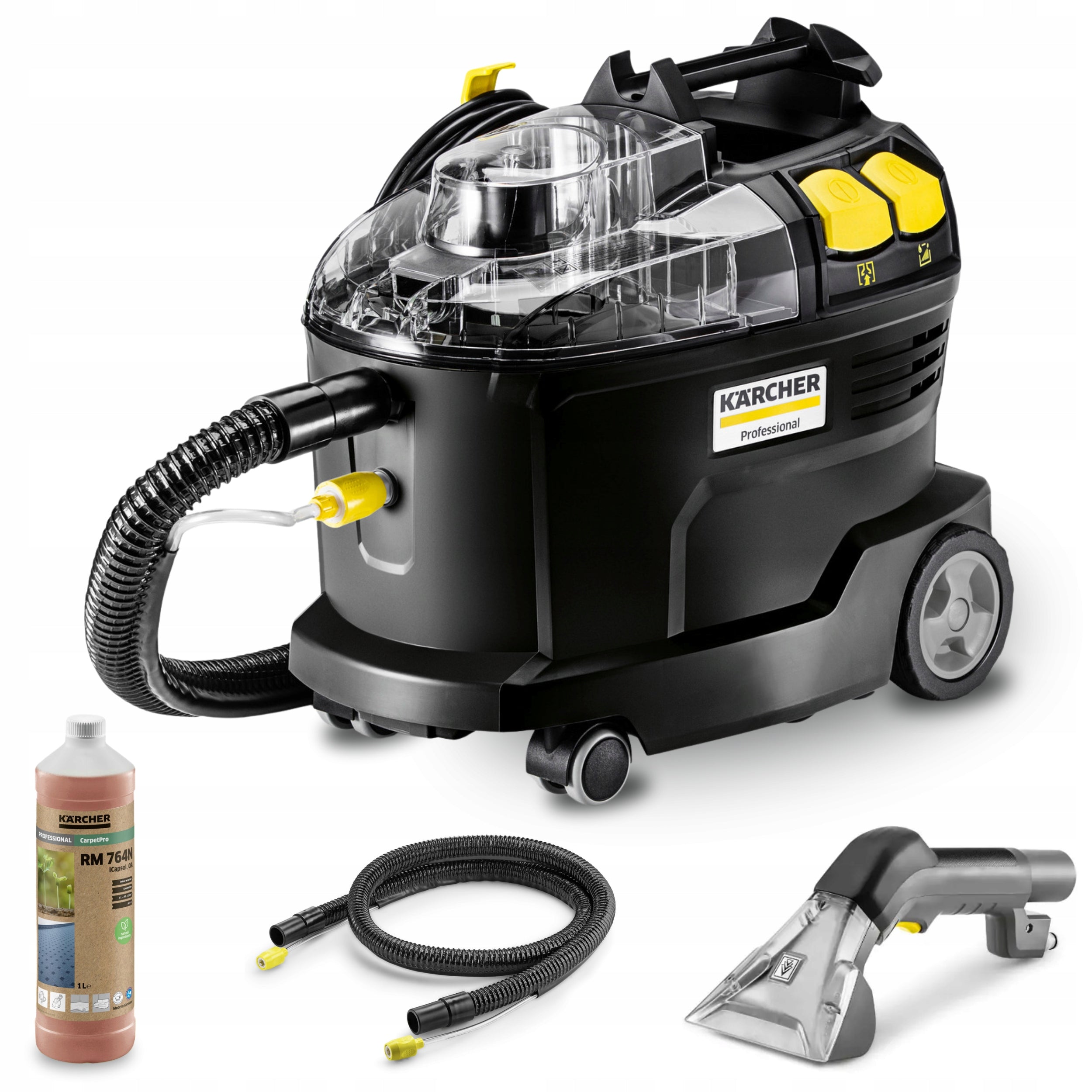 Washing vacuum cleaner KARCHER Puzzi 8/1 Go!Further for carpet upholstery washing