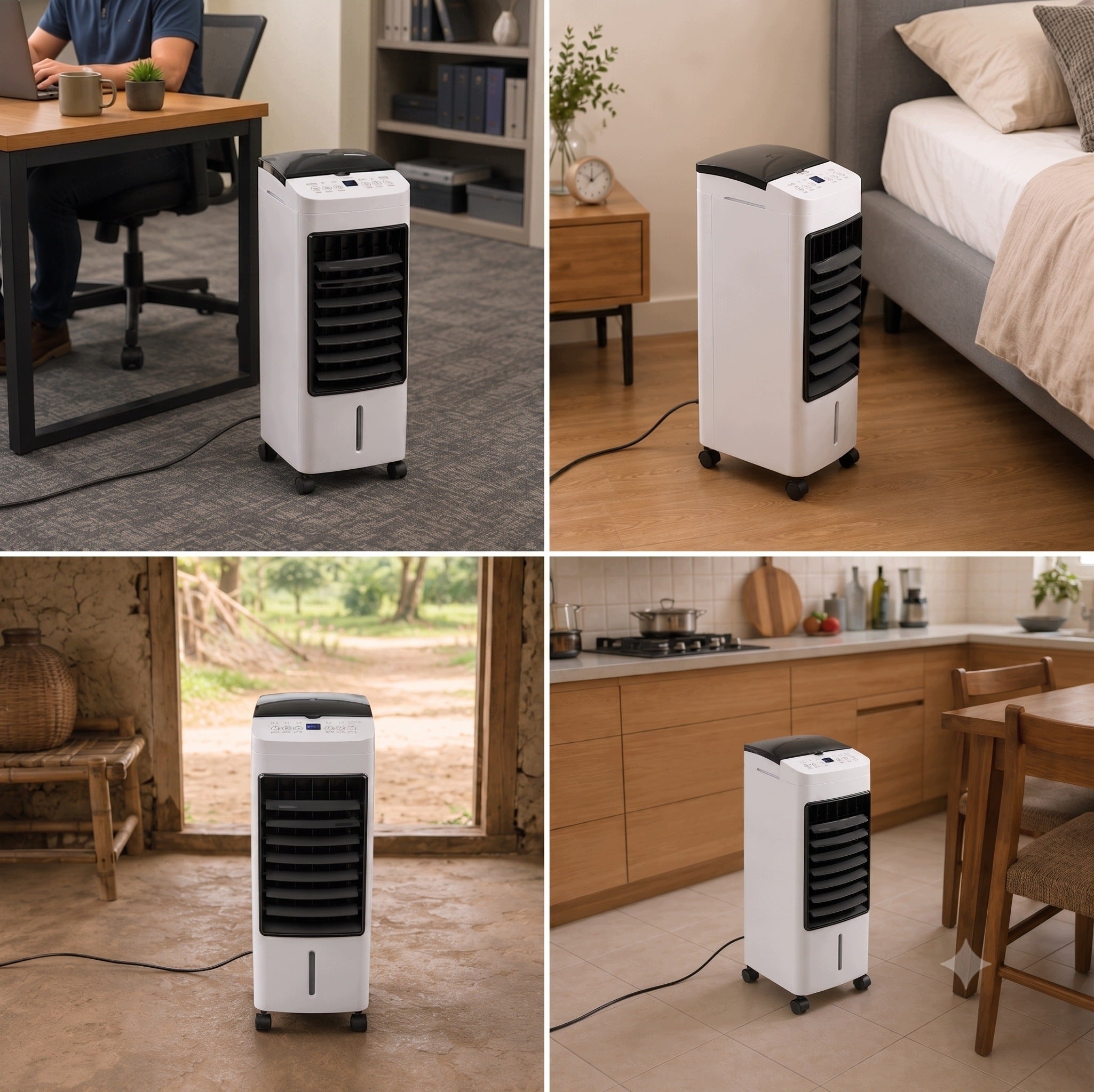Water Air Conditioner Portable Humidifier Purifier ADM 3in1 Manufacturer code Klimator ewaporacyjny wodny oczyszczacz