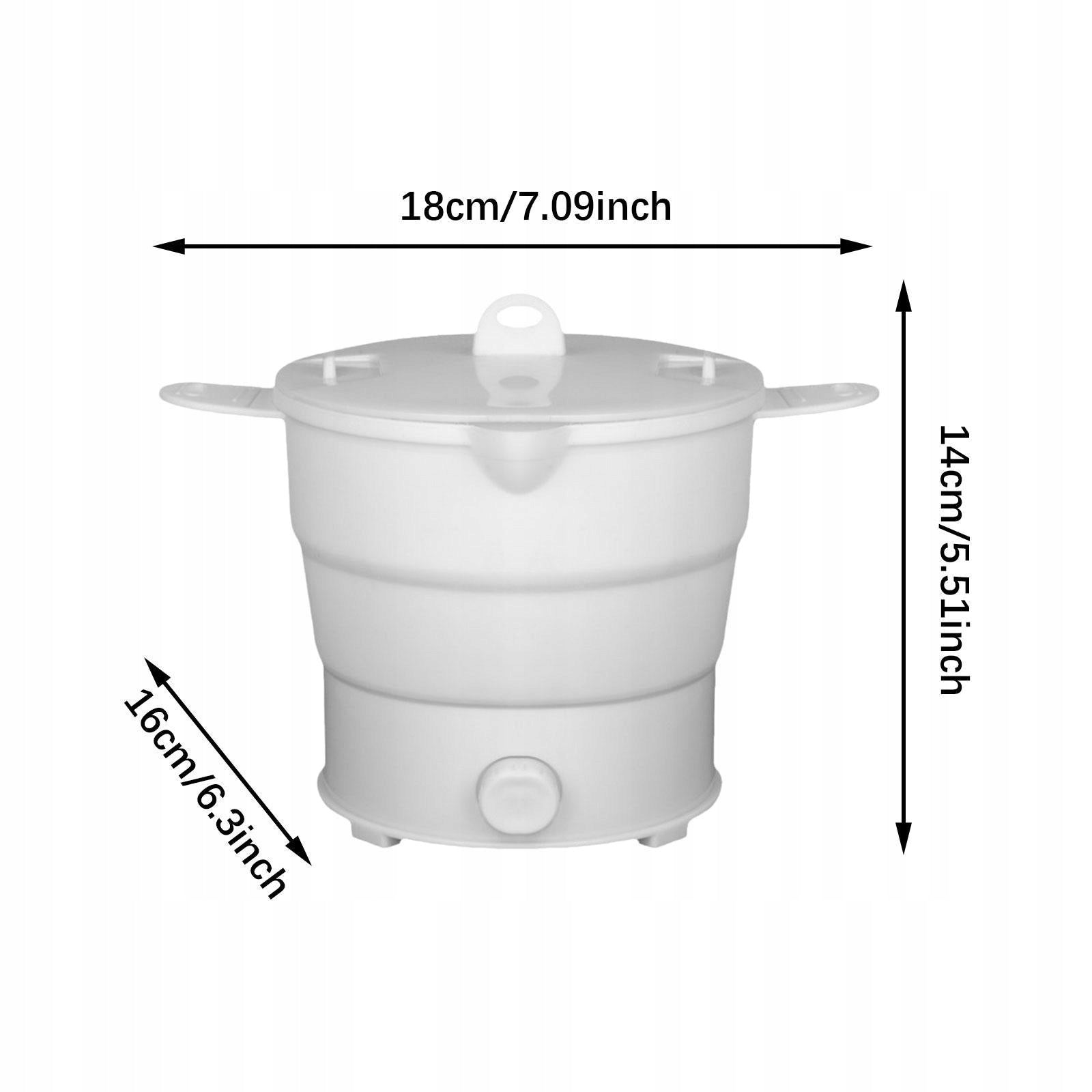 Water Boiling Pot Mini Heating Pot Multifunctional Silicone Cookerware Brand no brand