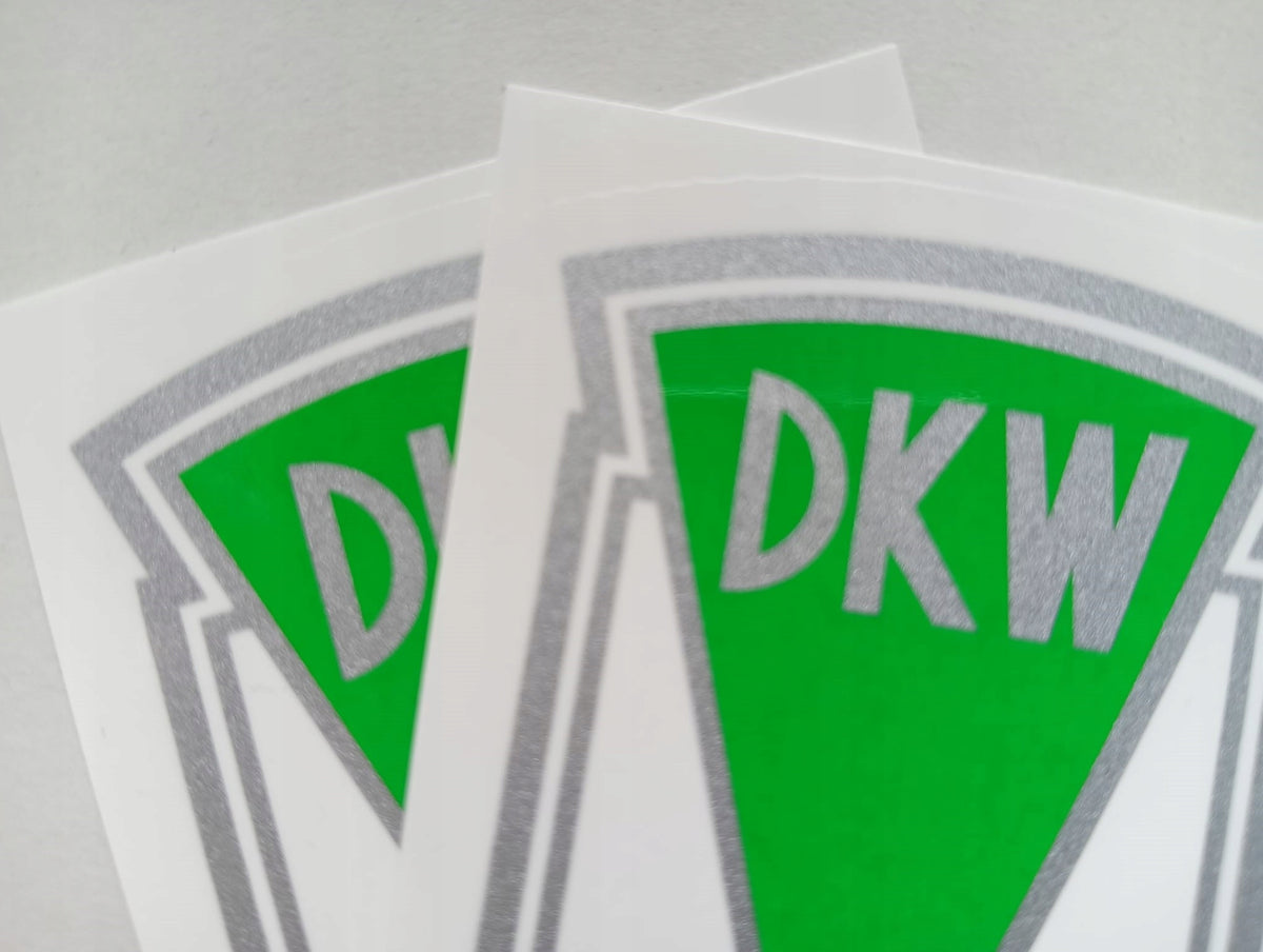 Water Decal DKW RT SB NZ 100 125 200 250 350 500 SILVER Brand no brand