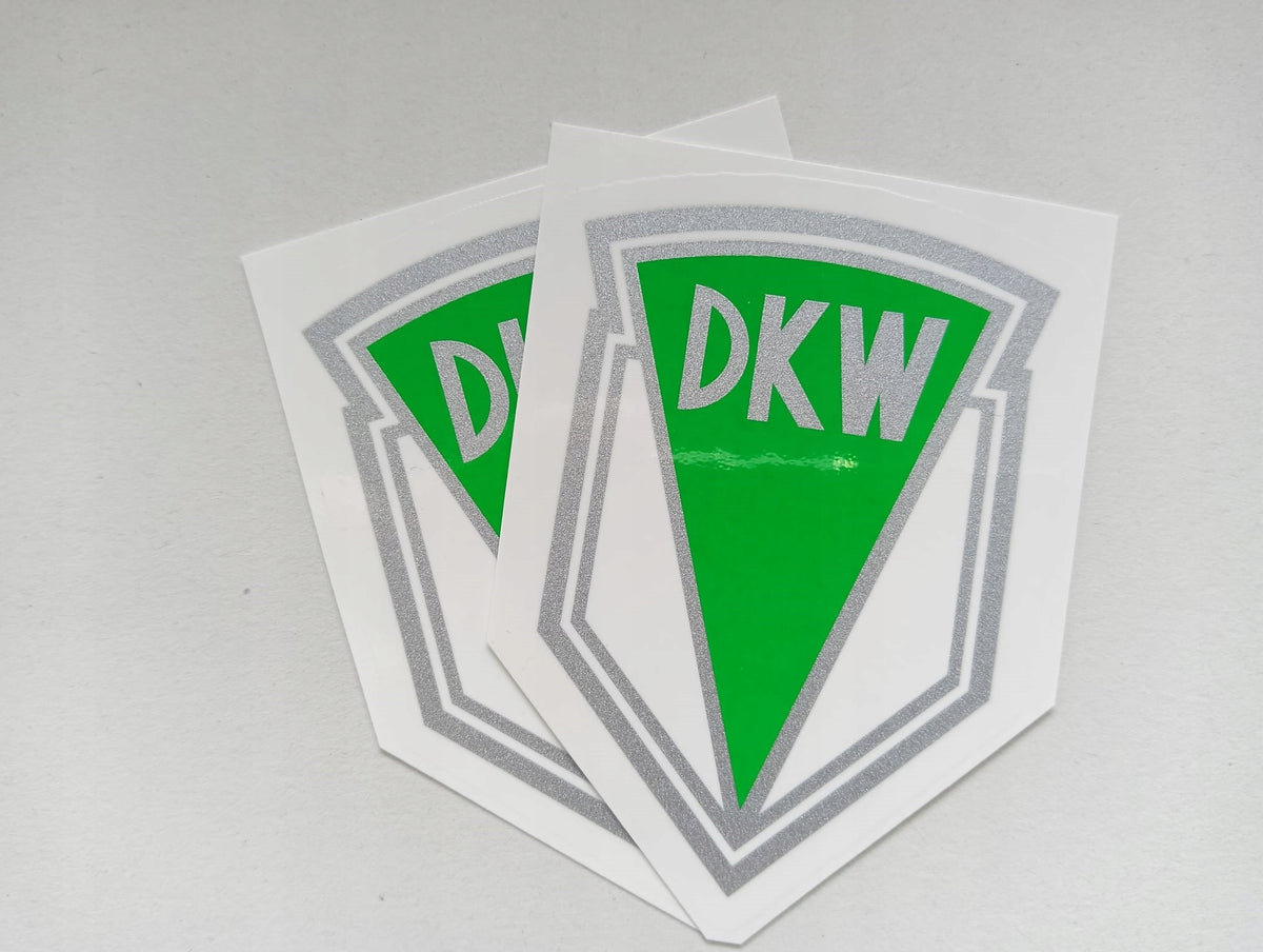 Water Decal DKW RT SB NZ 100 125 200 250 350 500 SILVER