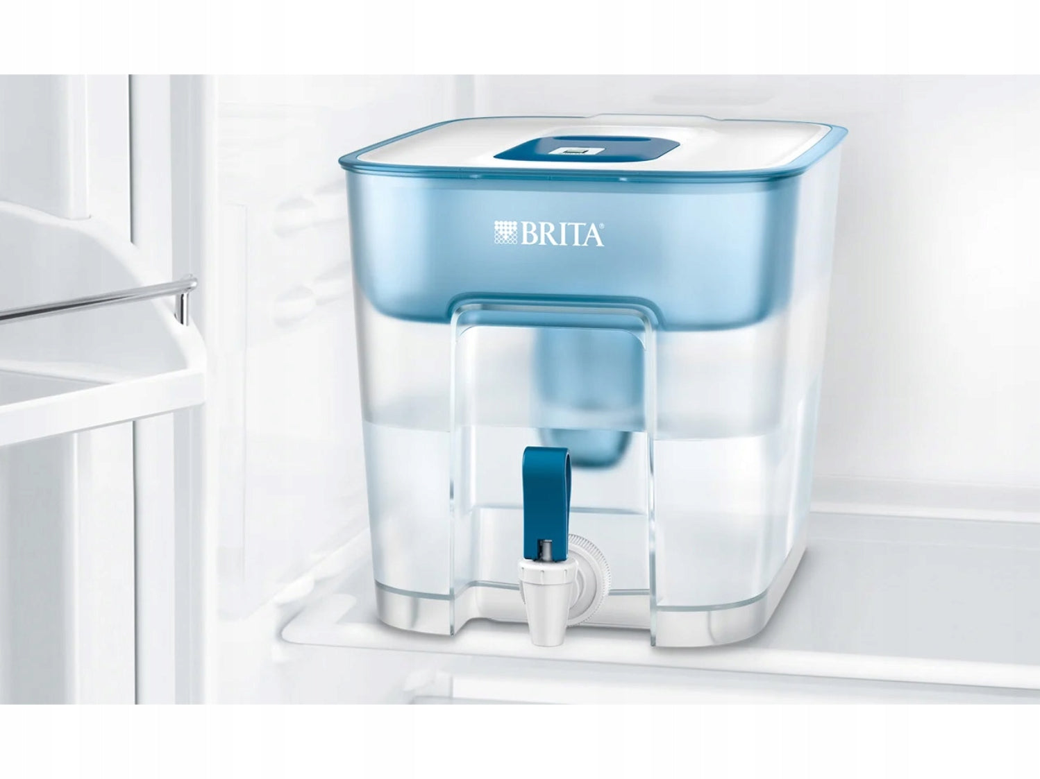 Water Filter Jug Brita Flow XXL 8,2L Blue with Tap + Cartridge Dominant color blue
