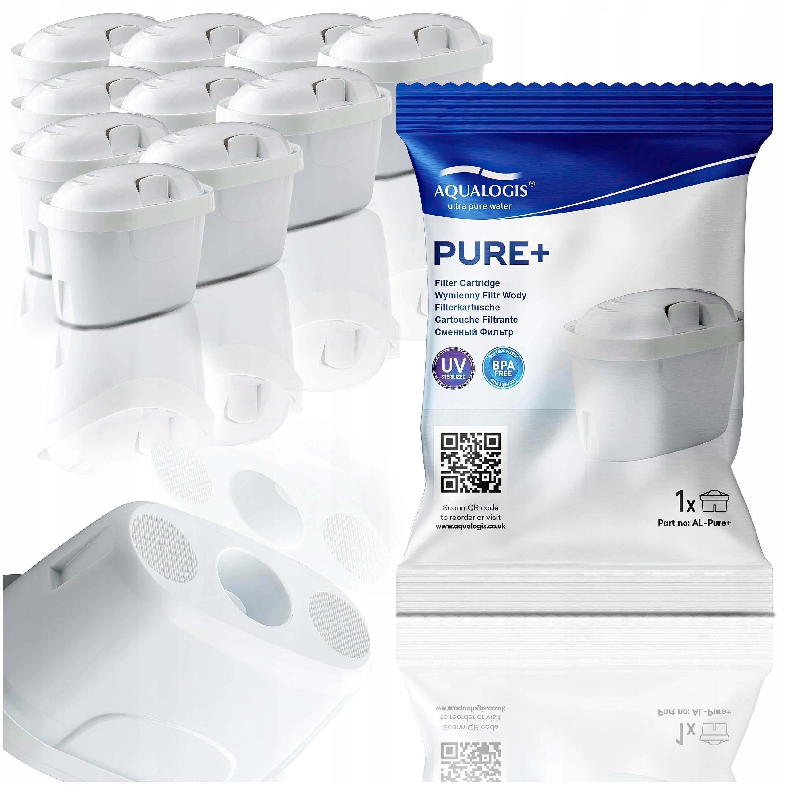 Water Filter for BRITA MAXTRA DAFI UNIMAX WESSPER 10 pcs Filters Set