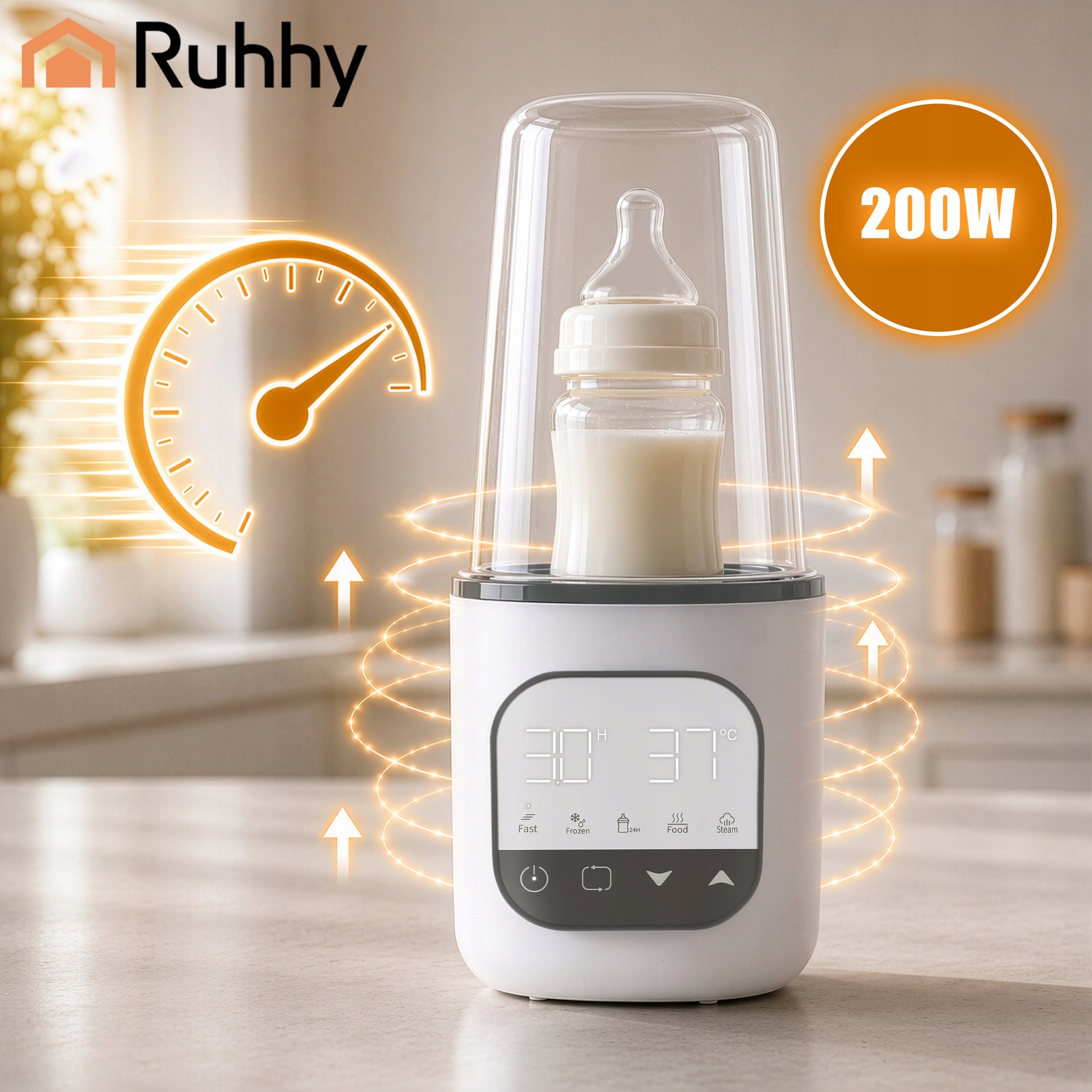 Water Food Milk Bottle Warmer for Babies Infants Fast 3 min Packaging status original