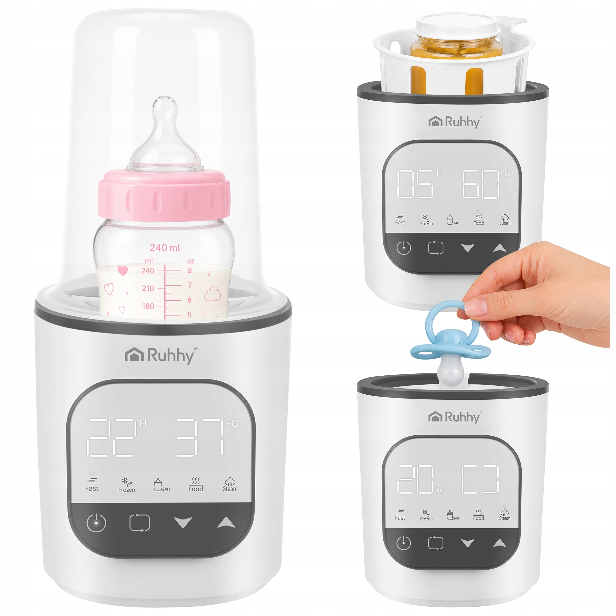Water Food Milk Bottle Warmer for Babies Infants Fast 3 min