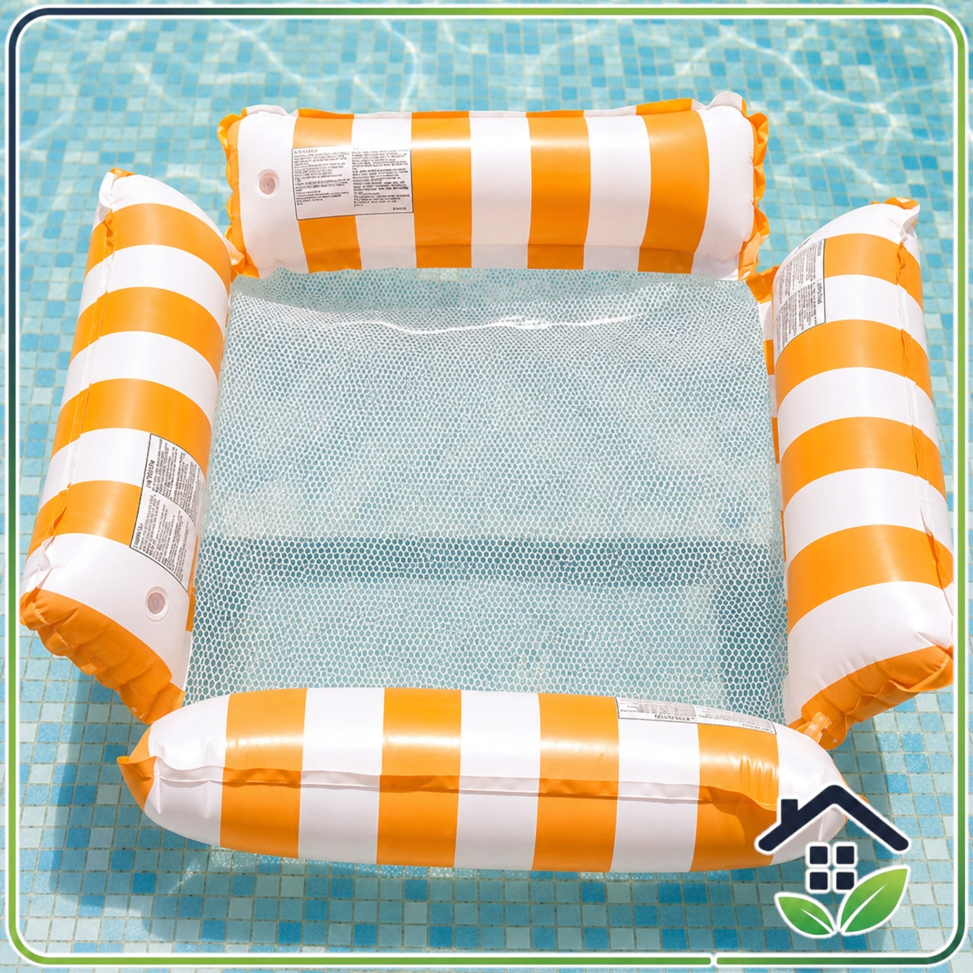 Water Hammock Swimming Mattress Inflatable Sun Lounger with Mesh for Beach Pool Manufacturer code DMUCHAWIEC003