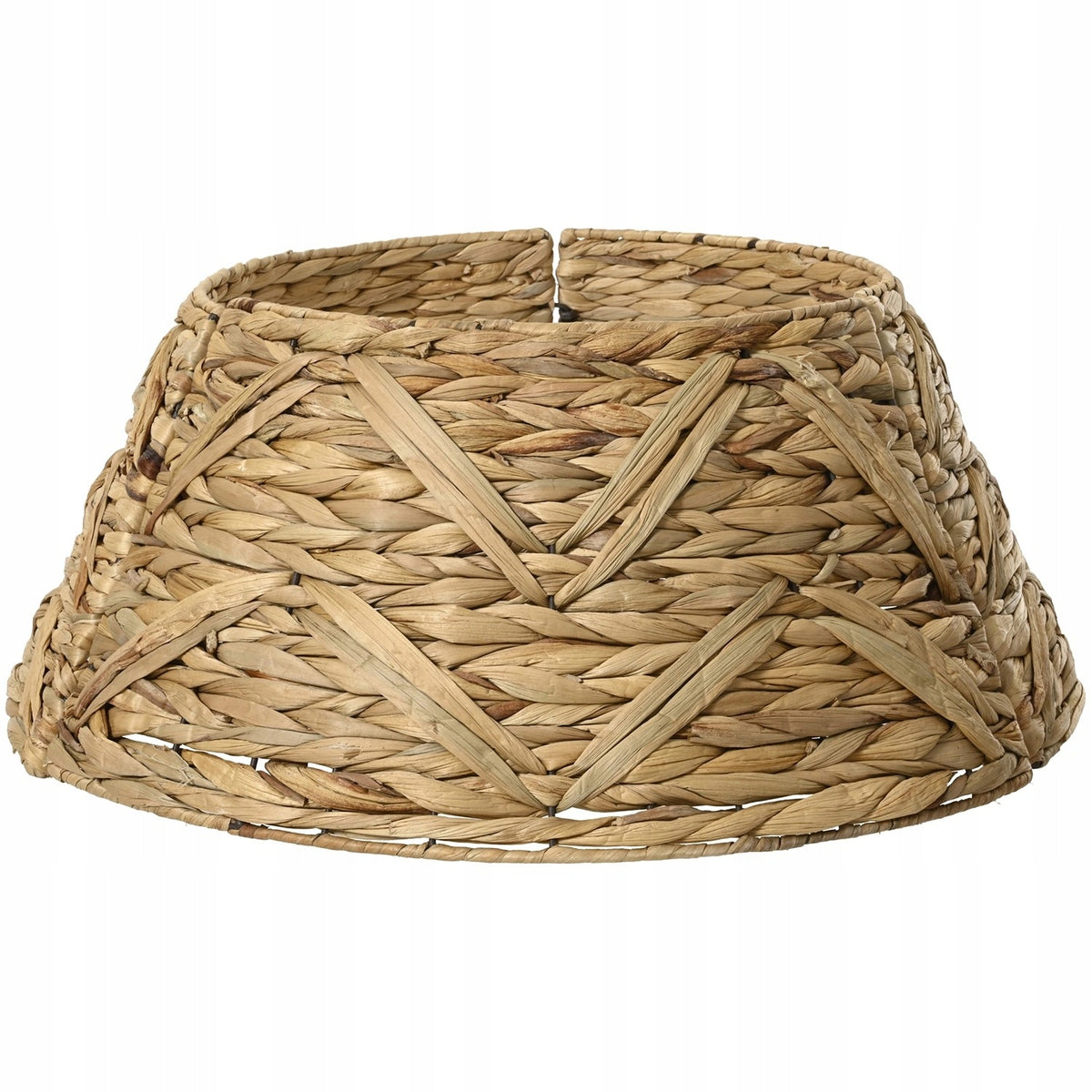 Water Hyacinth Christmas Tree Cover 70 cm Natural Braided Decorative