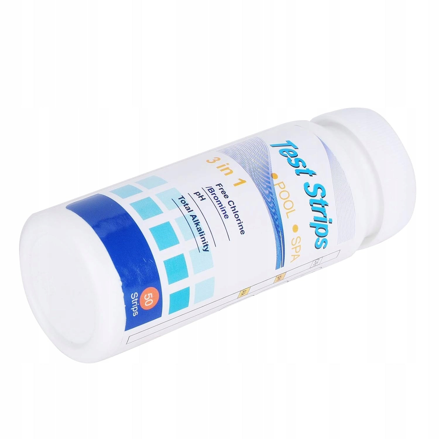 Water PH Test Paper 3in1 Pool SPA Strips 50pcs Brand no brand