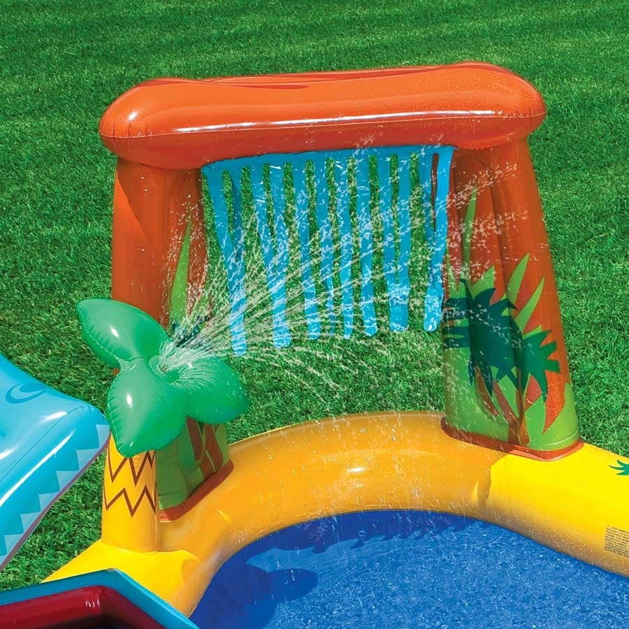 Water Playground Inflatable Swimming Pool for Children Garden Fountain Intex 57444 Height 20 cm