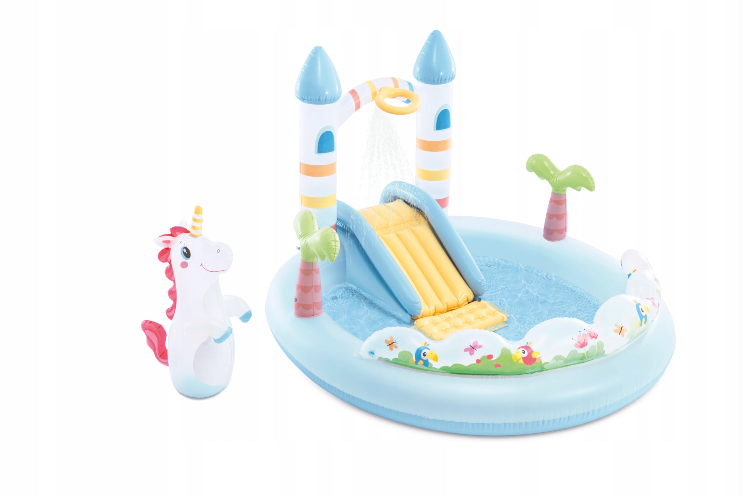 Water Playground with Slide UNICORN 196cm Intex 56148 Manufacturer code 56148