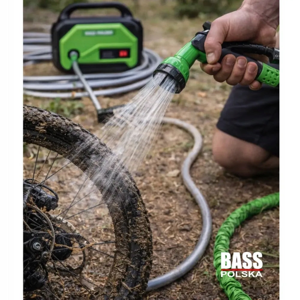 Water Pump BATTERY Garden 21V 4Ah Hose 10m Gun SET Manufacturer code 8117