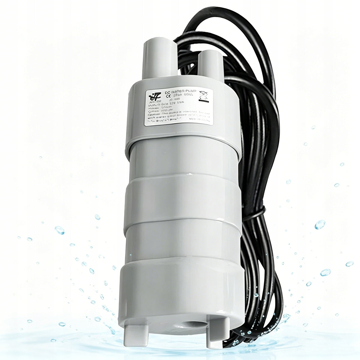 Water Pump DC 12V 17W 600l/h Mini Pump for Small Liquid Circulations