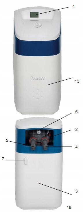Water Softener BWT AQA PERLA SILK BIO XL 25L WiFi 240032065 Manufacturer code PERLA SILK XL BIO WI-FI