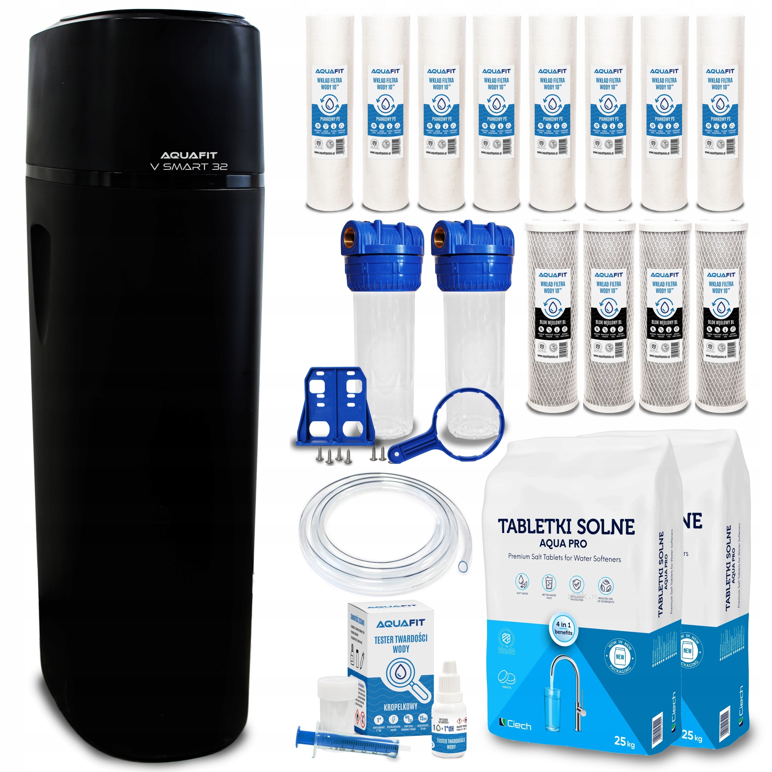 Water Softener for Home AQUAFIT V Smart 32 Water Treatment Station