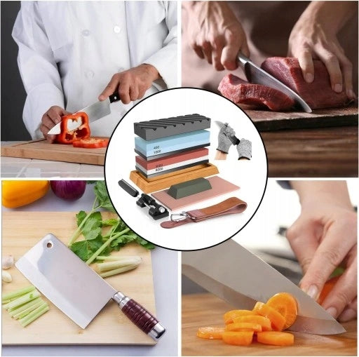 Water Stones for Sharpening Knives Sharpener Donkey Stone Set Brand no brand