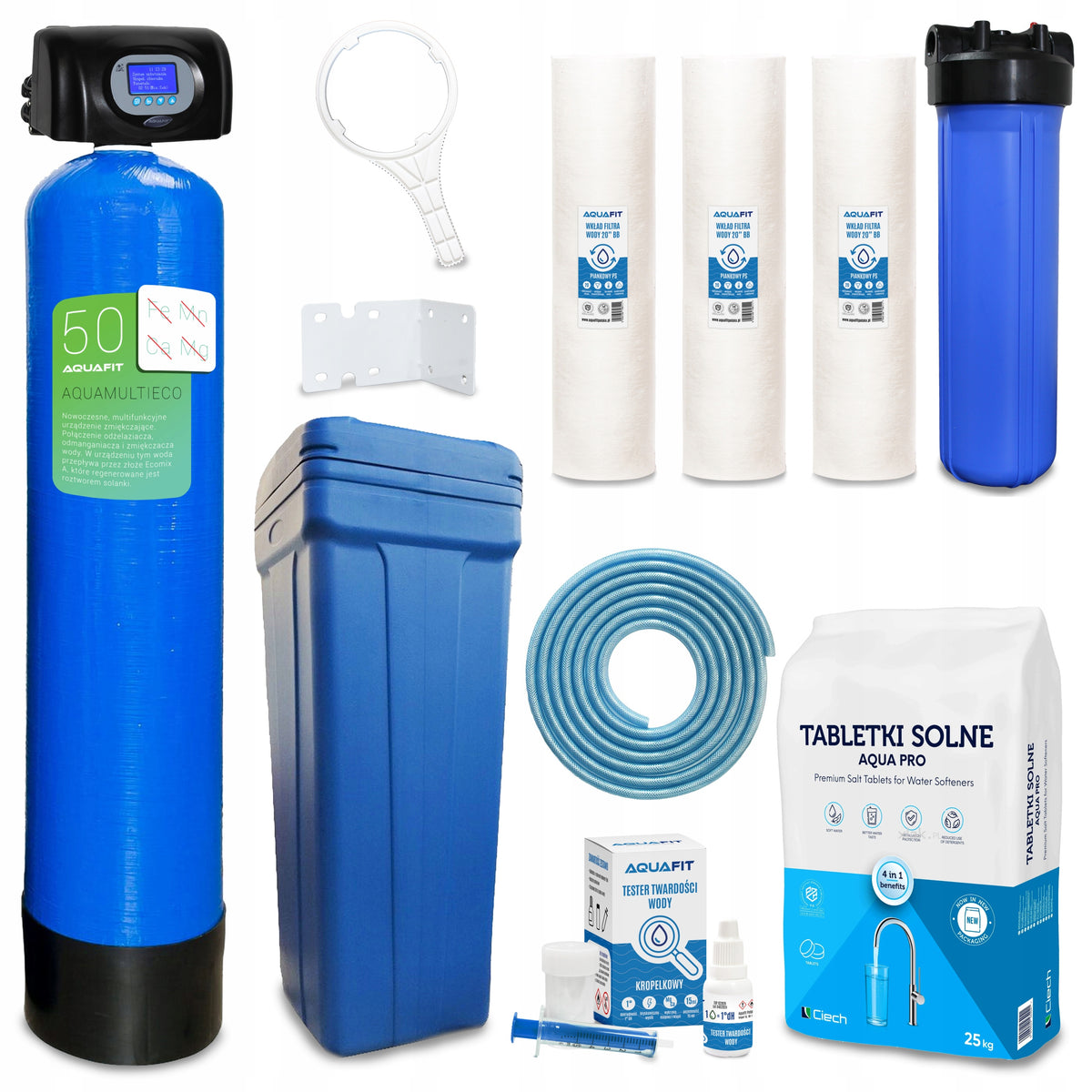 Water Treatment Plant Aquafit Aquamultieco 50 Softener Iron Remover