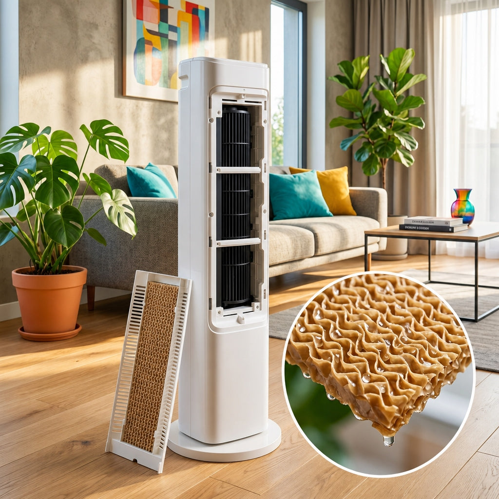 Water air conditioner CLIMATIVE COOLAIR column fan AIR CONDITIONER+WiFi+AROMA Power 65 W