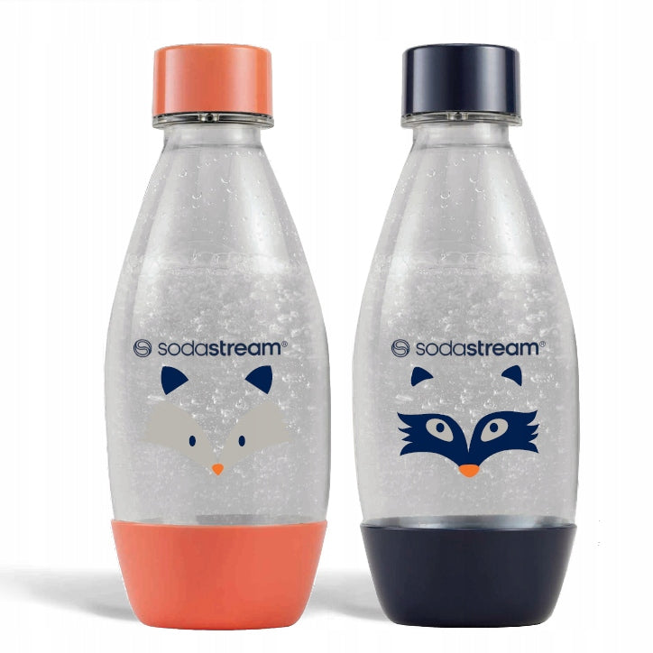 Water bottle set for saturator SodaStream Fuse Little Heroes 2 x 0,5L