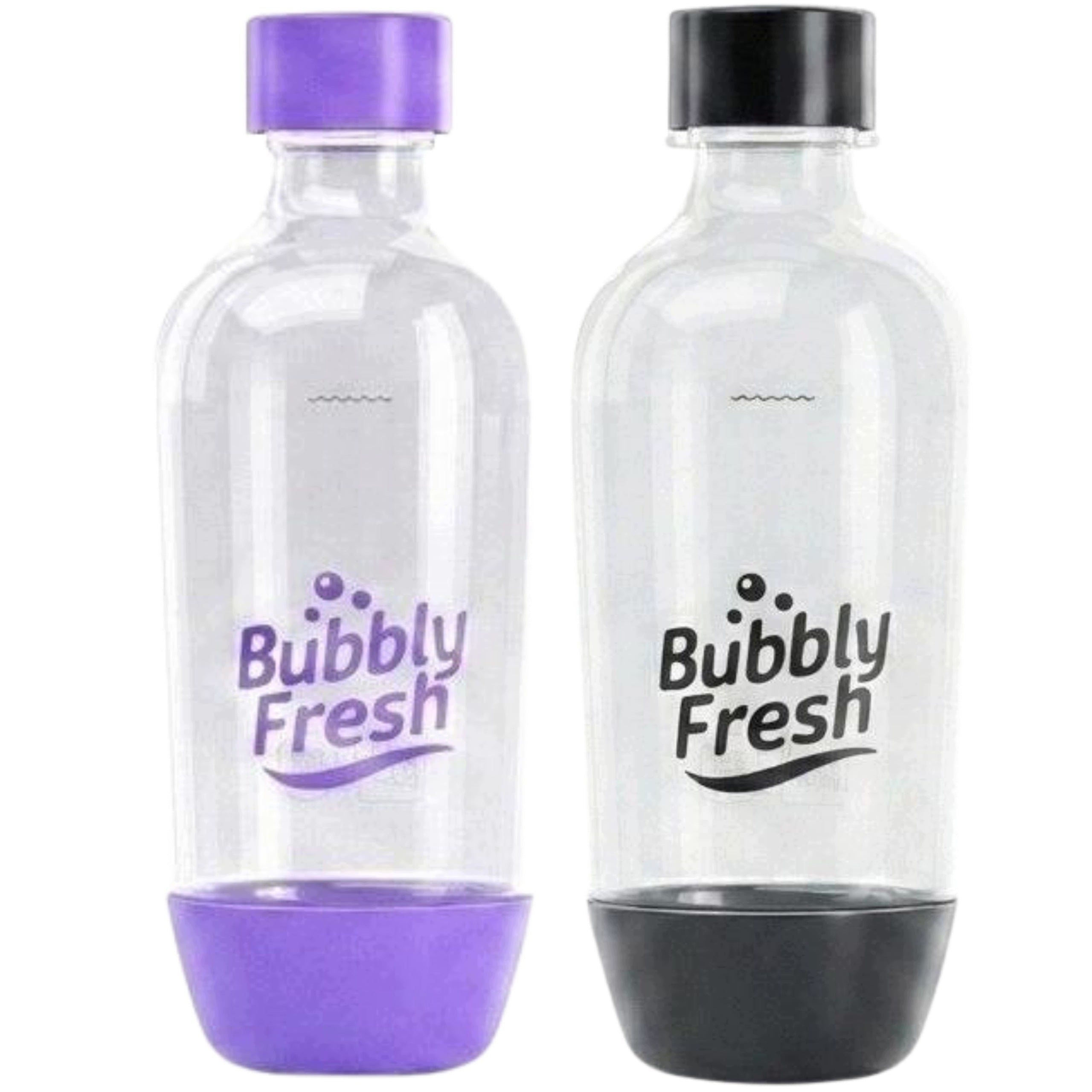 Water bottles BUBBLYFRESH Slim bottles 0,5L x 2 pcs. for saturator, small