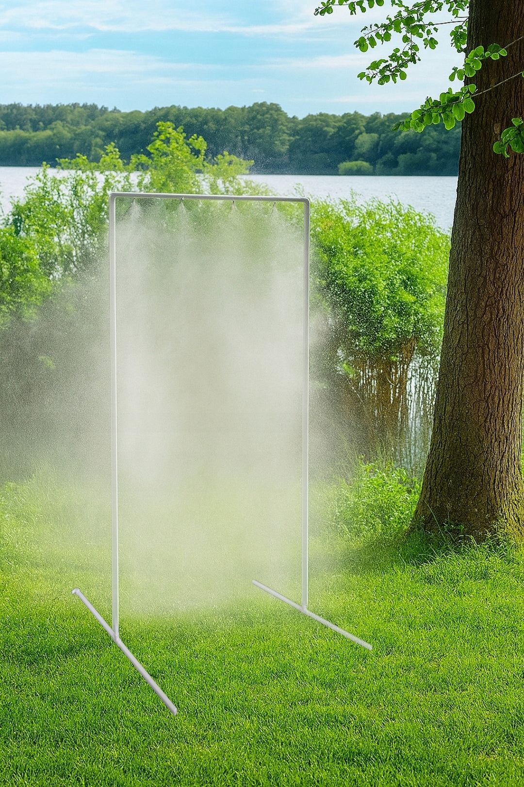Water curtain gate for hot weather mist, water gate Manufacturer code sun01