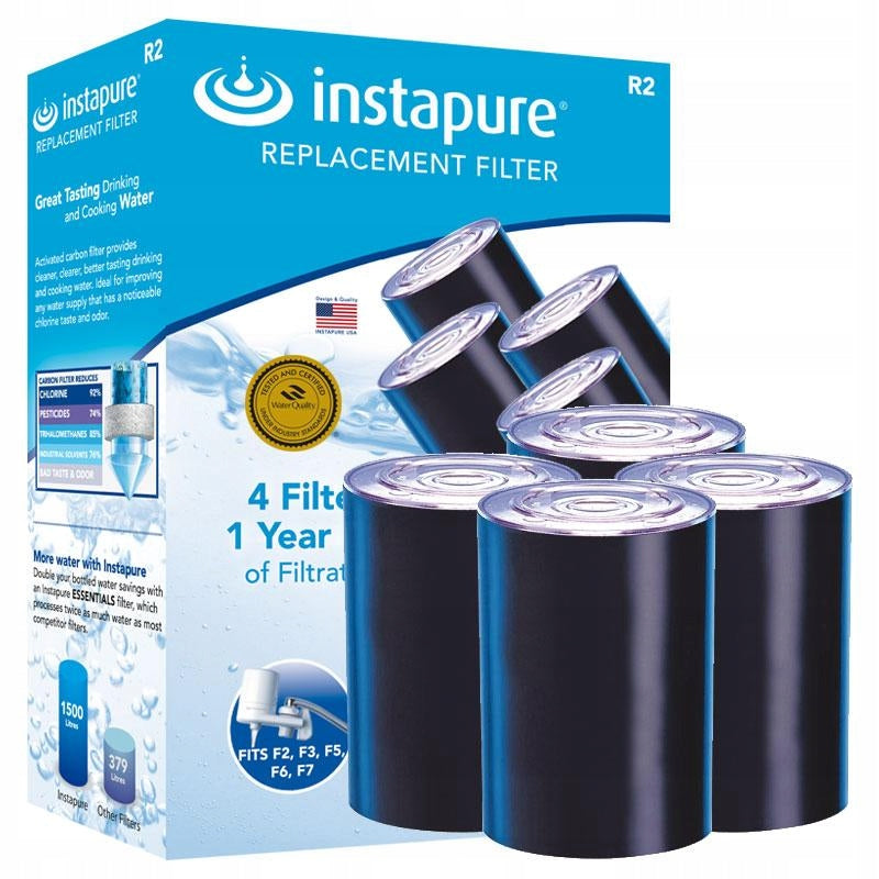 Water filter - 4 x original cartridge INSTAPURE R2, filter cartridges