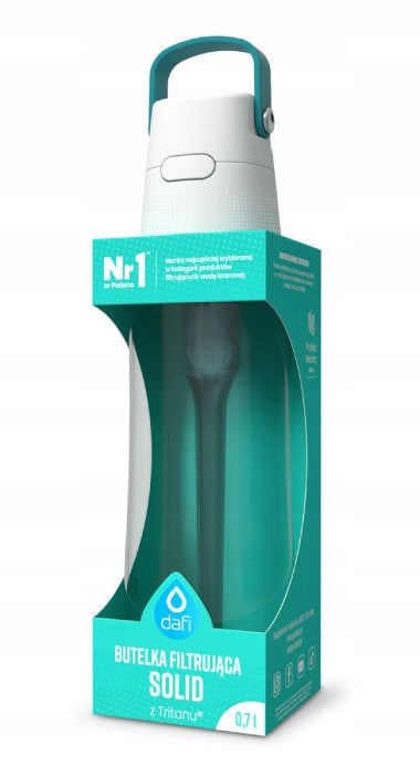 Water filter bottle Dafi SOLID 0,7l turquoise Manufacturer code DAFI Solid 0,7