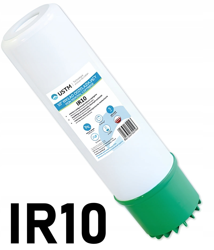 Water filter cartridge 10" de-ironing IR10 USTM