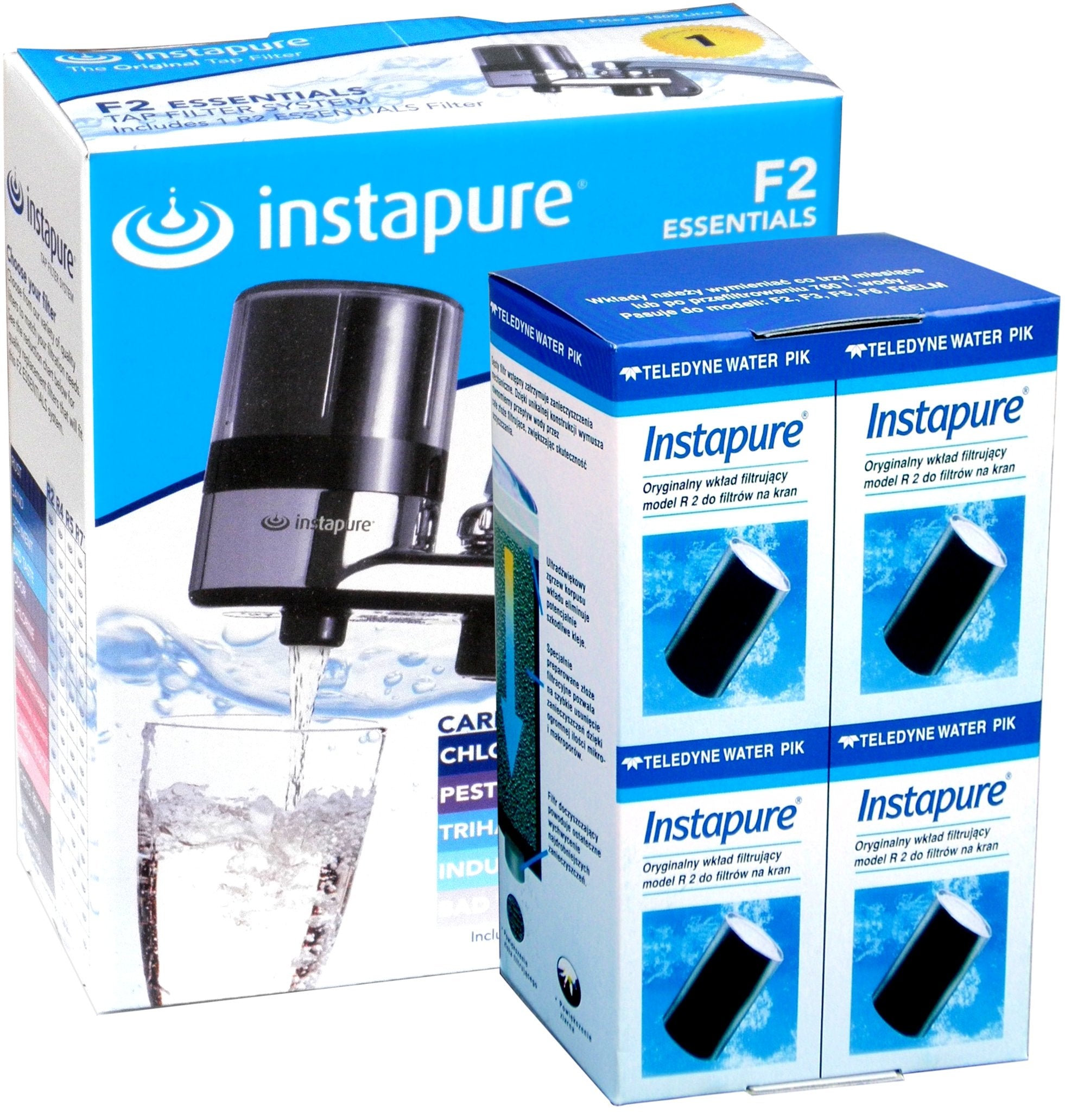 Water filters INSTAPURE F2 semi-chromium+4 cartridgesR2