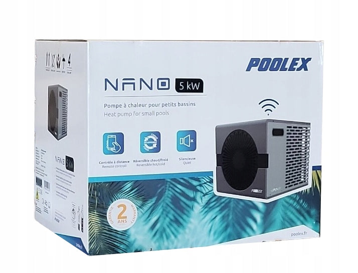 Water heater for swimming pool Heat pump 5,0kW Poolex PC-NANO-B5 Wi-Fi Packaging status original
