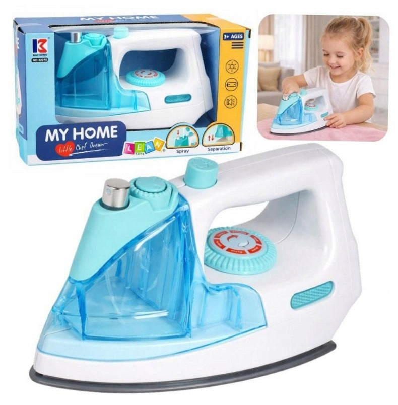 Water iron Spray light and sound blue