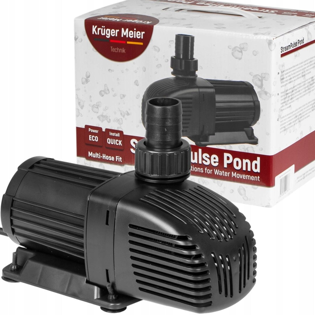 Water pump for pond water 13000l/h Kruger Meier StreamPulse Pond Manufacturer code SUPER POMPA WODY DO OCZKA WODNEGO 13000L/H