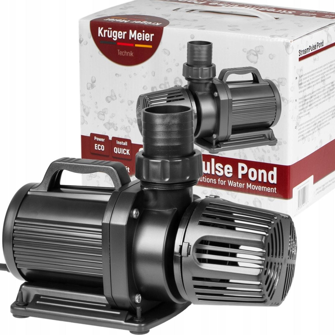 Water pump for pond water 15000l/h Kruger Meier StreamPulse Pond Packaging status original